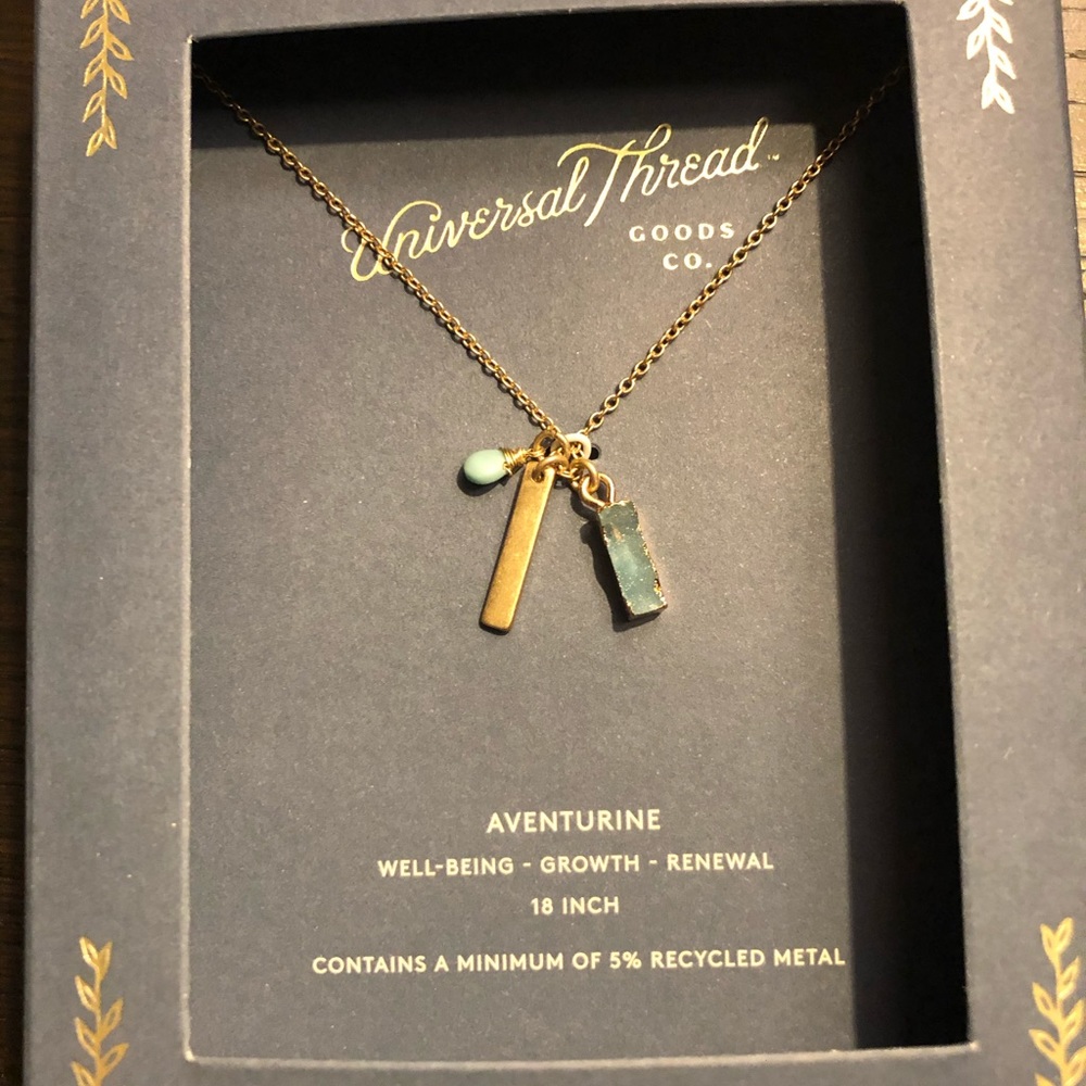 Brand new necklace. Nickel free. Gold plated